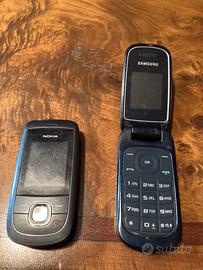 Nokia 2220 e Samsung GT E1270