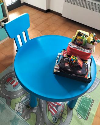 Tavolo più sedia bambino/a IKEA 