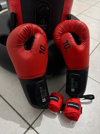 Sacco boxe da terra e guantoni outshock