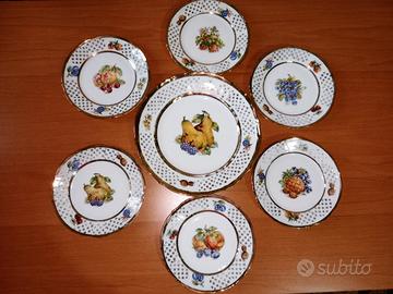 Servizio da Frutta Bernadotte Cecoslovacchia