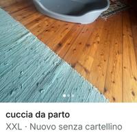 cuccia da parto per cani e gatti