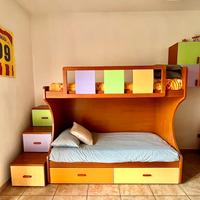 Letto a castello + scrivania