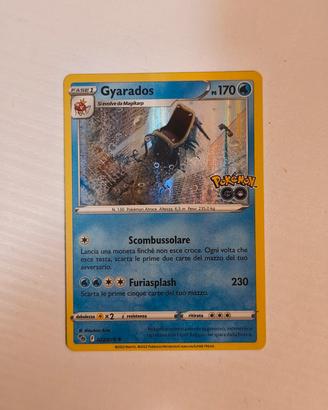 carta pokemon gyarados holo
