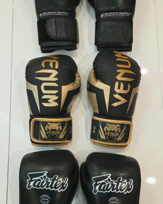guantoni boxe Leone Fairtex Venum