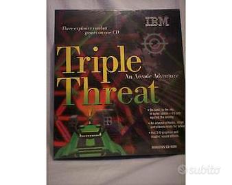 IBM Triple Threat An Arcade Adventure 1995 Sigilla