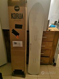 Korua shapes snowboard Cafè Race 164