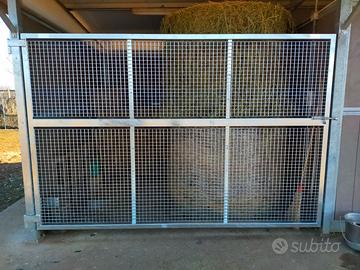 Cancello in ferro zincato