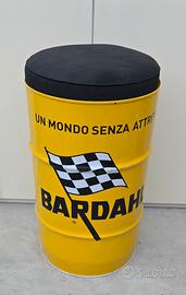 SGABELLO BARDAHL BARILE FUSTO OLIO ARREDAMENTO