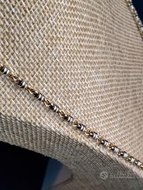 Catenina oro 18 kt bicolore Preowned 