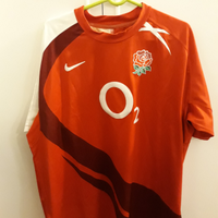 Maglia trasferta rugby dell'Inghilterra
