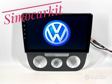 Autoradio 10'' Android 14 Car play 2+64GB per Golf