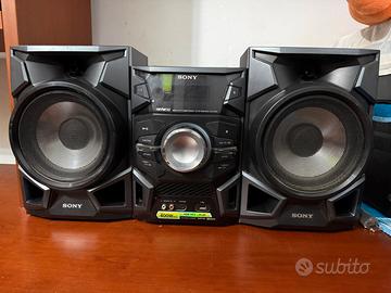 Impianto hifi stereo sony mhc ex700