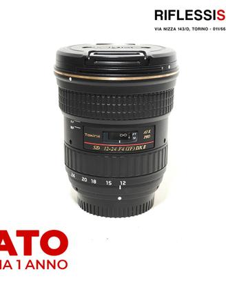Usato Tokina 12-24mm F/4 DX II Nikon F