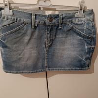 minigonna jeans 