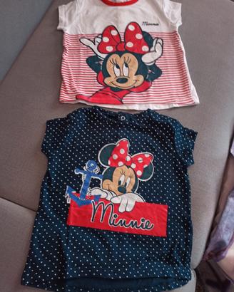 set 2 magliettine Disney Baby