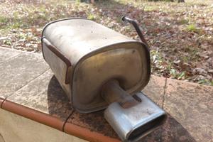 Marmitta silenziatore originale fiat 500 sport95cv