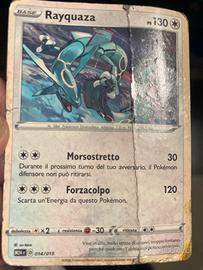 Carta da gioco Pokemon Rayquaza