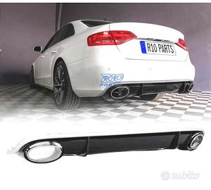 DIFFUSORE AUDI A4 B8 07-11 LOOK RS4