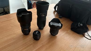 Corredo fotografico Nikon