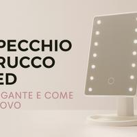 Specchio trucco LED – Elegante e come nuovo