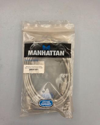 Cavo PS/2 Tastiera/Mouse Manhattan - 2 Metri
