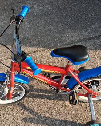 Bici con rotelle