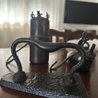 oggetti antichi in ferro battuto da collezione