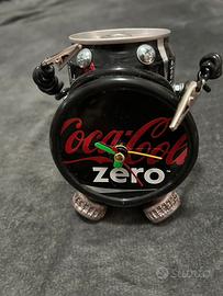 Recycled cans COCA -COLA ALARM CLOCK