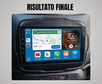 Jeep Renegade KIT COMPL. Autoradio android stereo
