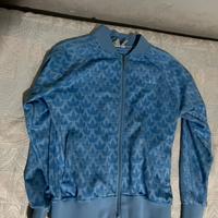 Tuta set Adidas azzurro