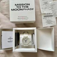 Moonswatch snoopy full moon bianco