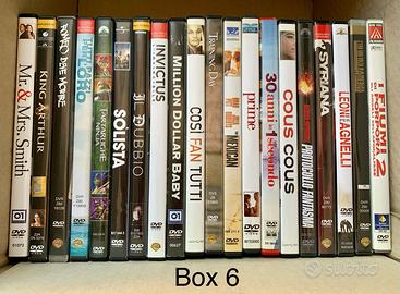 (Box 6 - 7) Film dvd ex-noleggio