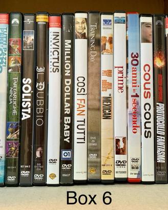 (Box 6 - 7) Film dvd ex-noleggio