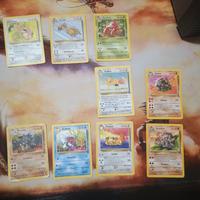 Carte Pokemon ORIGINALI 1995-1998 (33 carte)