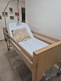Letto degenza nuovo 3 snodi elettrico