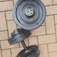 Coppia di manubri 24 kg