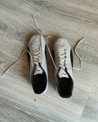 Scarpe Puma da Calcetto - Pattern Grigio e Suola V