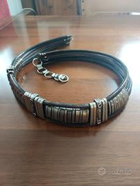 cintura vintage donna in cuoio