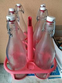 bottiglie di vetro