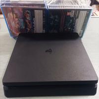 Playstation 4 piu' 9 giochi originali