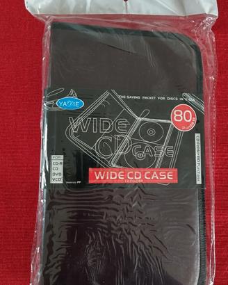 porta cd/dvd custodia 80 pezzi