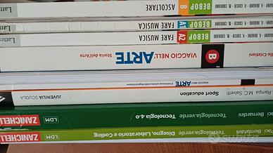 libri di testo scuola media volumi unici