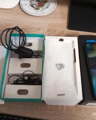 smartphone Wiko view 4 lite blu