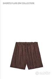 Pantaloncini Zara con lino – taglia M – nuovi