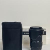 Sigma 18-35  1.8 -  Canon EF