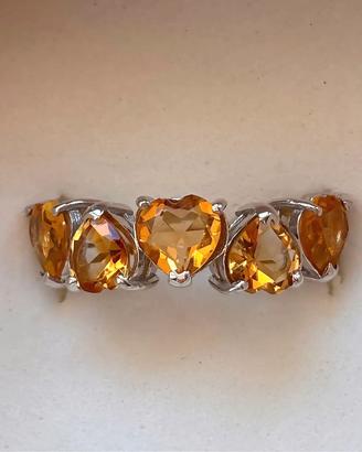Anello artigianale in argento 925.