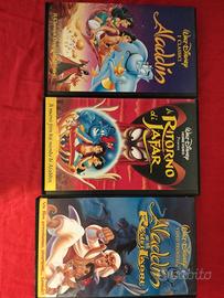 trilogia videocassette VHS Disney "Aladdin"