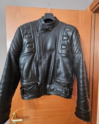 giacca moto pelle