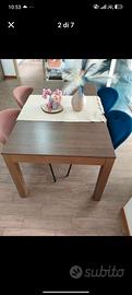 TAVOLO ALLUNGABILE + SEDIE