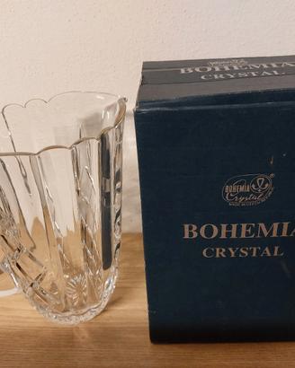 brocca in cristallo di Boemia